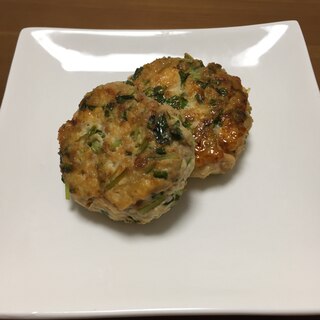 とっても食べやすい！豆苗の豆腐バーグ